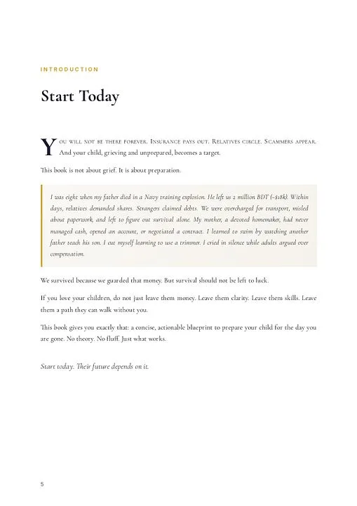 Before you Die — What to Teach Your Child Before You Die · screenshot 5 of 5