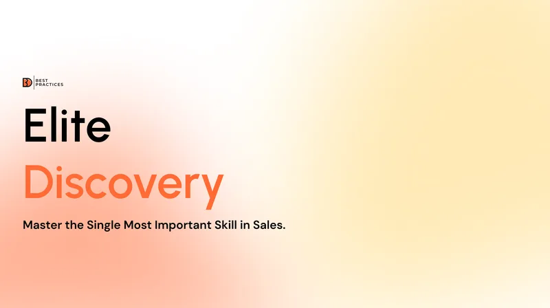 BD Best Practices — Elite Discovery · screenshot 1 of 1