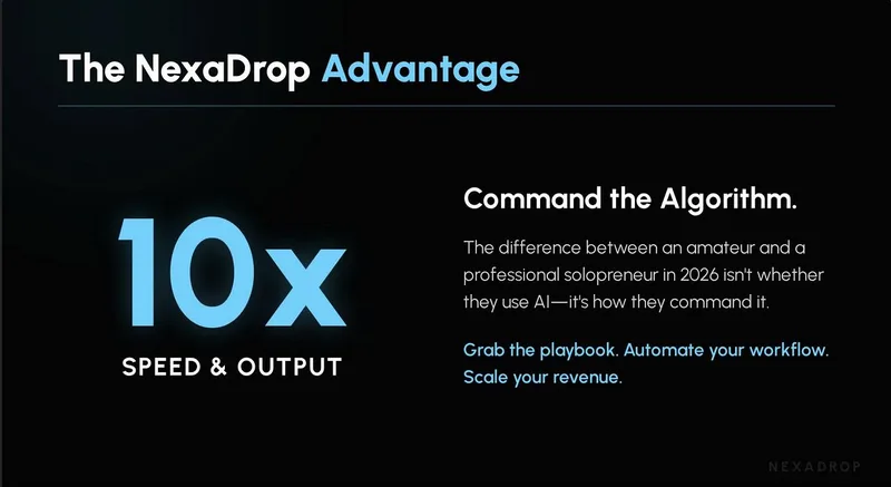 NexaDrop — The AI Prompt Playbook · screenshot 3 of 3