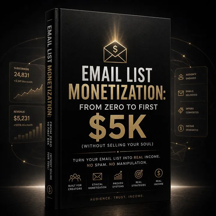 Side Hustles — Turn Your Email List Into Real Income. No Spam. No Manipulation. · screenshot 1 of 1
