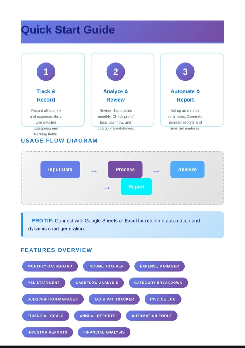 FitPlanify — Ultra Premium Bookkeeping · screenshot 3 of 3