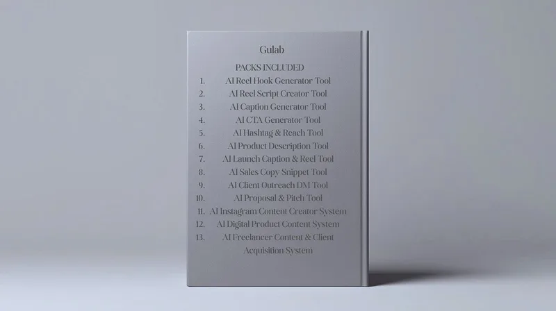 Gulab — AI Content Creation MEGA · screenshot 2 of 2