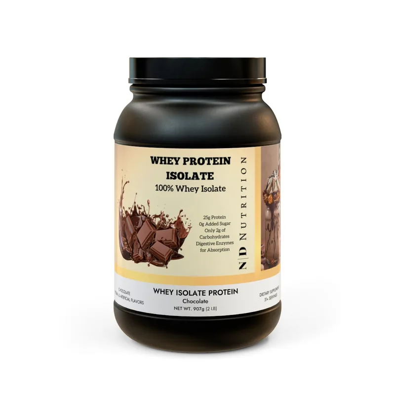 ND DIGITAL COMMERCE — Whey Isolate Protein · screenshot 1 of 5