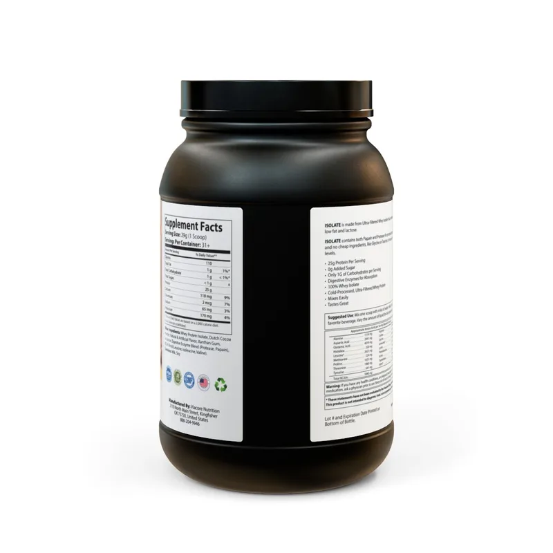 ND DIGITAL COMMERCE — Whey Isolate Protein · screenshot 3 of 5