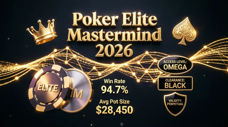Linkprofit Digital - Poker y Apuestas — 💎 Poker Elite Mastermind 2026 · screenshot 1 of 5