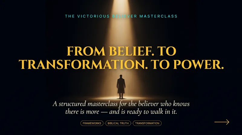 THE PATHWAY MASTERCLASS — THE VICTORIOUS BELIEVER · screenshot 5 of 5