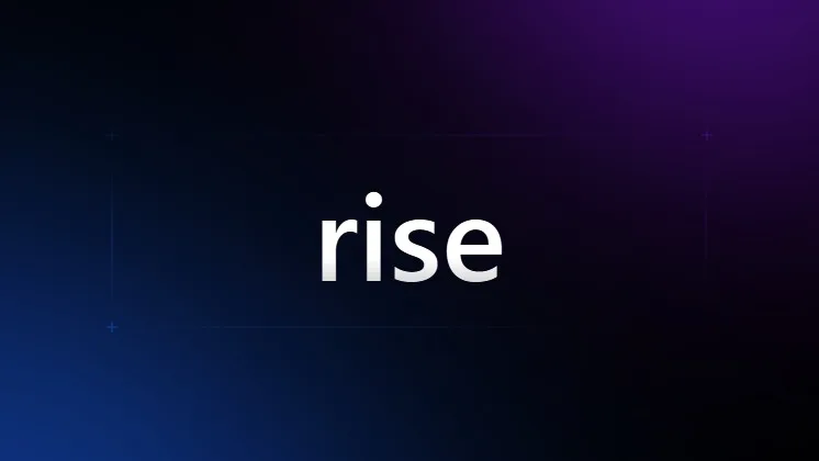 rise — MERCH · screenshot 1 of 1