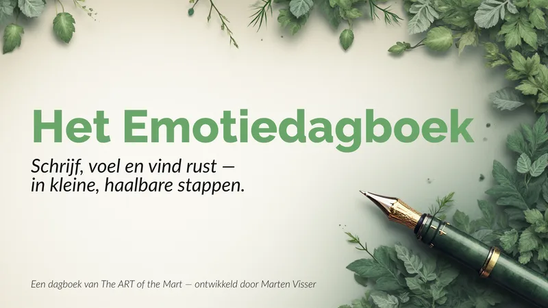 The ART of the Mart — Emoties als kompas – Dagboek · screenshot 1 of 1