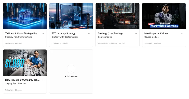 Trade By Design — TXD Core Execution System · screenshot 2 of 3