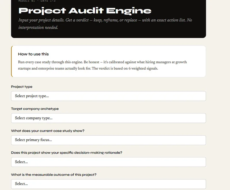 SPM — ClearChart — Get Hired as a Product Designer in 30 Days · screenshot 3 of 5