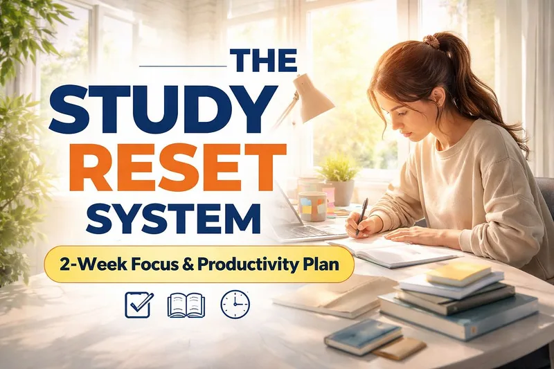 the study guide — The Study Reset System · screenshot 1 of 1