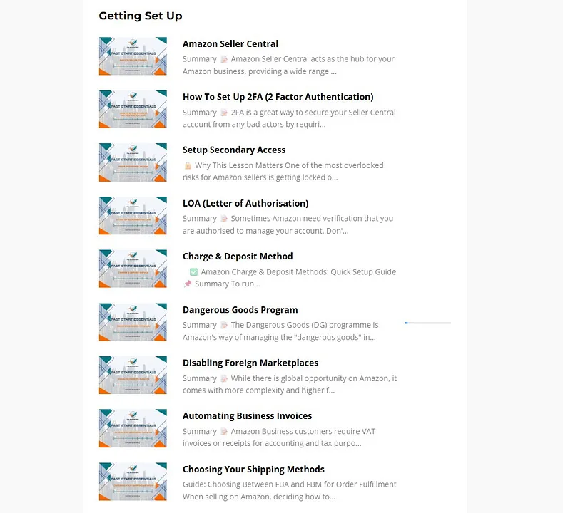 FBA Navigators — FBA Navigators Membership · screenshot 6 of 6