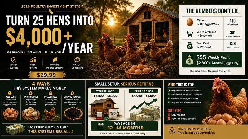 Poultry Guide by Hassan Siddiqui — Modern Poultry Farming Blueprint · screenshot 1 of 1