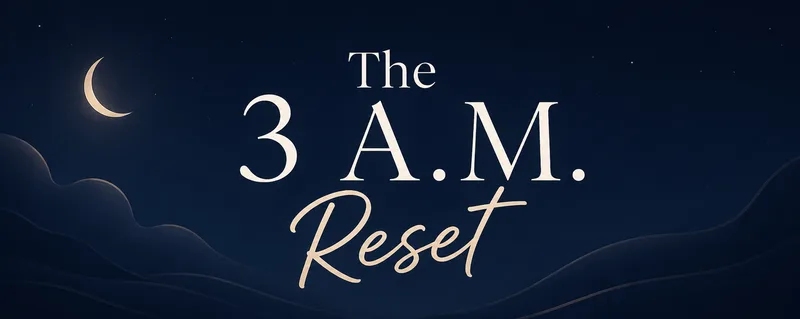 The Reset Lab — The 3 A.M. Reset · screenshot 1 of 1