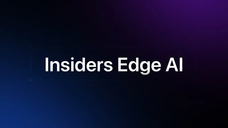 Insiders Edge AI — Access to Insiders Edge AI · screenshot 1 of 1
