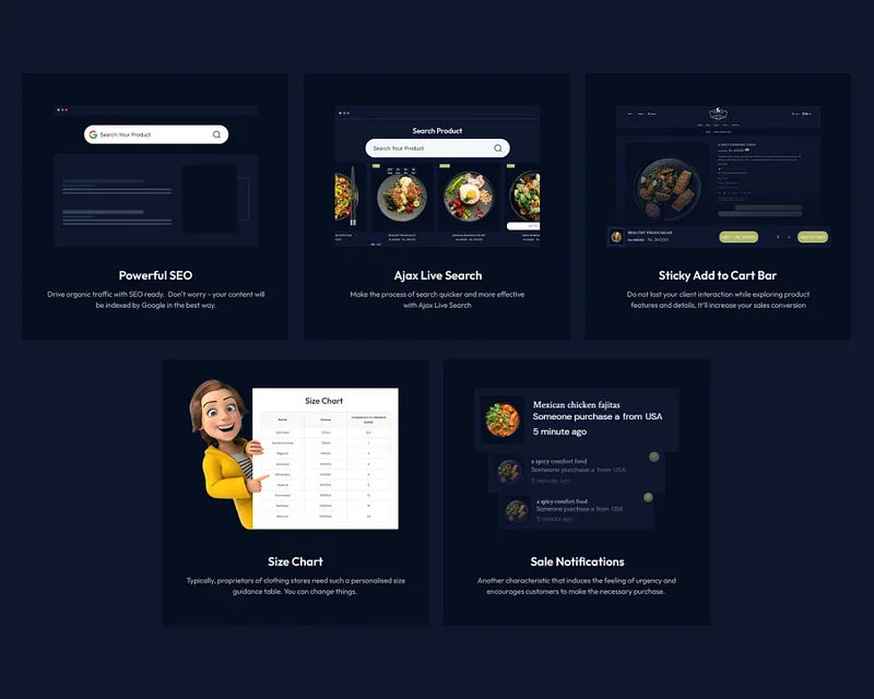 Fast & Delicious  — Restaurant Shopify Store · screenshot 1 of 3