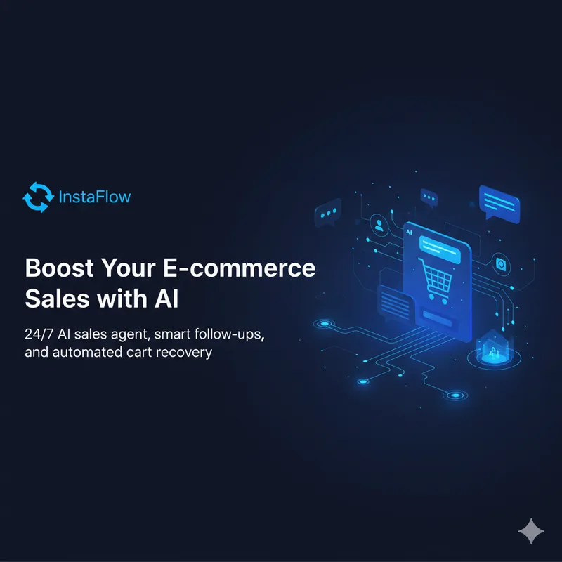Instaflow — E-commerce AI Sales · screenshot 1 of 4