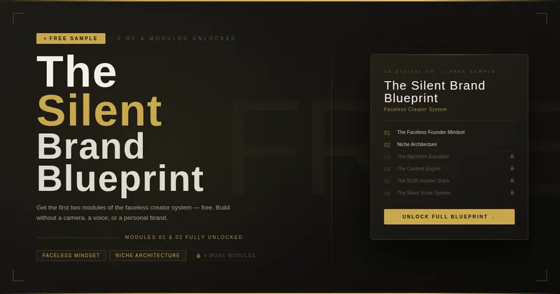 Aurum Labs — The Silent Brand Blueprint (FREE ver.) · screenshot 1 of 3