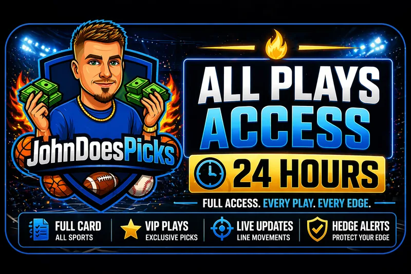 JohnDoesPicks — 24-Hour All Plays Access · screenshot 1 of 1