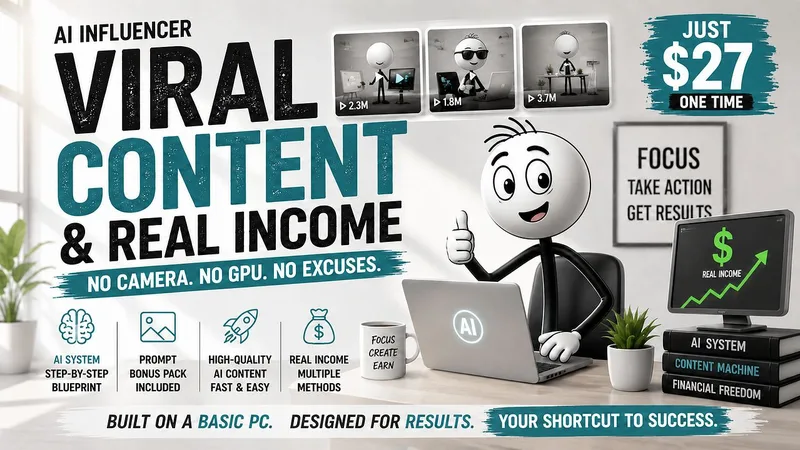 CoreGadget Ai — AI Faceless influencer system · screenshot 1 of 1