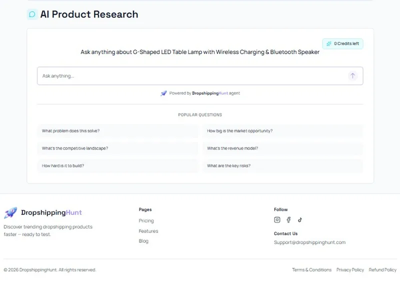 DrosphippingHunt — Dropshipping Product Finder · screenshot 6 of 6