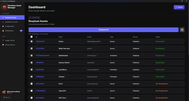 Harmless Creations — Harmless Asset Manager Premium · screenshot 3 of 4