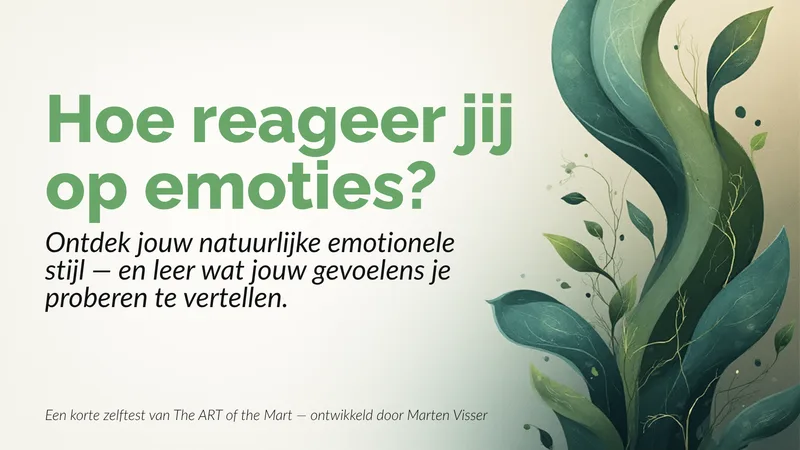 The ART of the Mart — Emoties als kompas - Mini Quiz · screenshot 1 of 1