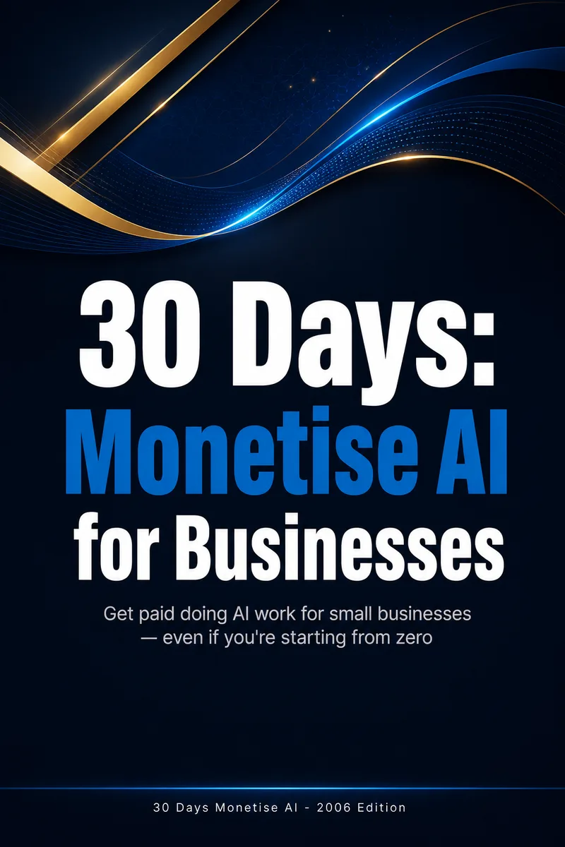 TheWealthEmpire.AI — 30 Days: Monetise AI for Businesses · screenshot 1 of 2