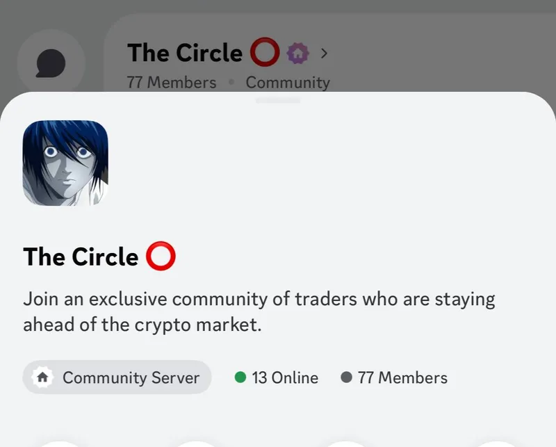 The Circle — The Circle - Community · screenshot 1 of 1
