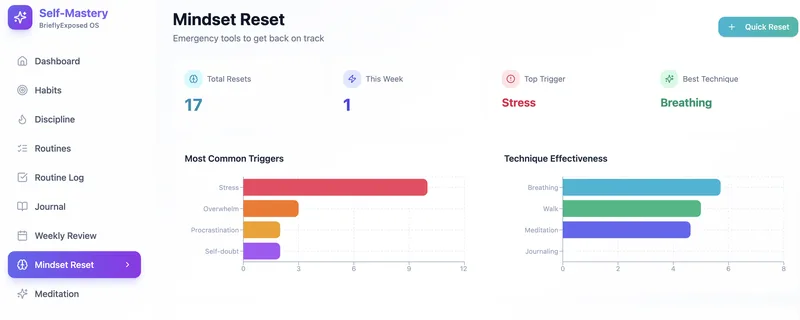 Self-Mastery OS — Trackers Bundle · screenshot 3 of 3
