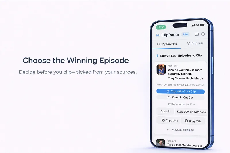 Clip Radar app. — ClipRadar · screenshot 2 of 4