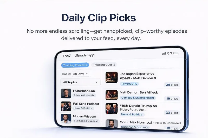 Clip Radar app. — ClipRadar · screenshot 4 of 4