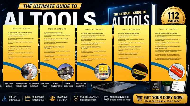 AI Tools Navigator — The Ultimate Guide to AI Tools for Wealth Creation · screenshot 2 of 2