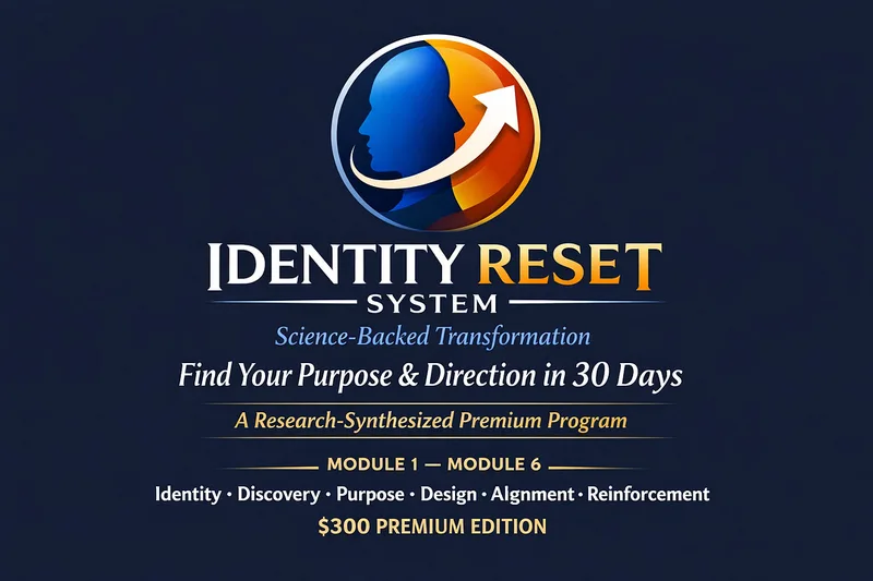 IDENTITY RESET SYSTEM Pro — IDENTITY RESET SYSTEM · screenshot 1 of 2