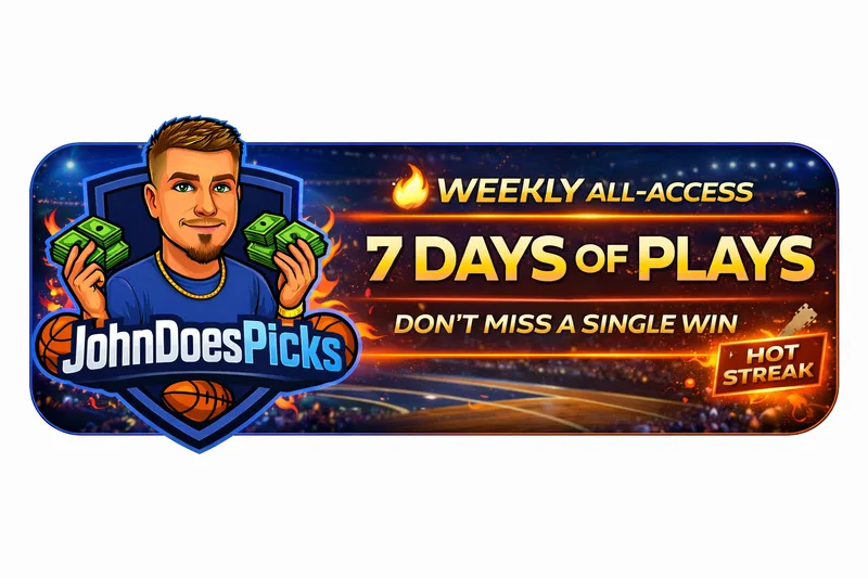 JohnDoesPicks — Weekly Membership · screenshot 1 of 1