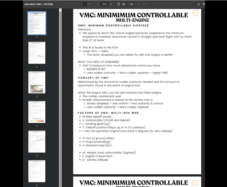 Airlines on Autopilot — AOA Multi-Engine Pilot Prep · screenshot 4 of 5