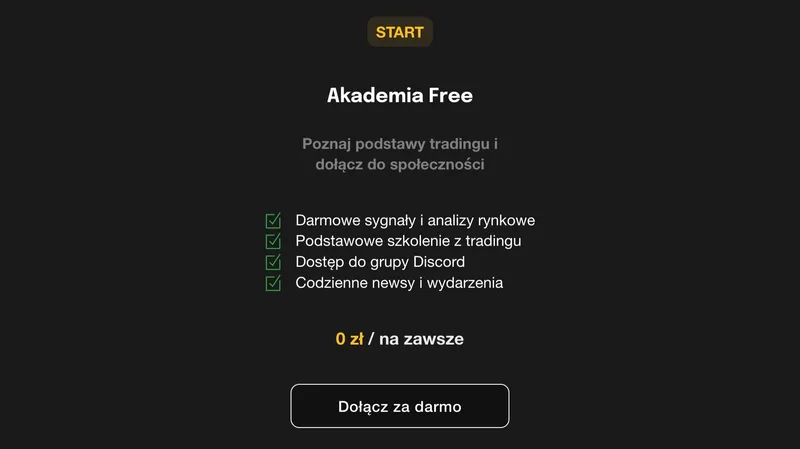 Huracan Trading — Akademia Tradingu FREE · screenshot 1 of 1