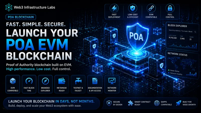 Web3 Infrastructure Labs — EVM Blockchain Development (PoA) – Basic Package · screenshot 1 of 1