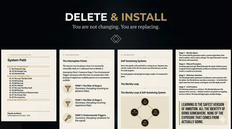 𝙋𝙨𝙮𝙘𝙝𝙚 𝘼𝙧𝙘𝙝𝙞𝙩𝙚𝙘𝙩 — Delete • Install • Evolve · screenshot 1 of 4