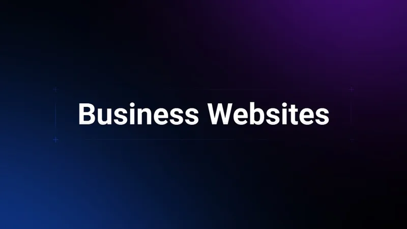 Business Websites — Business Website  – Starter · screenshot 1 of 1