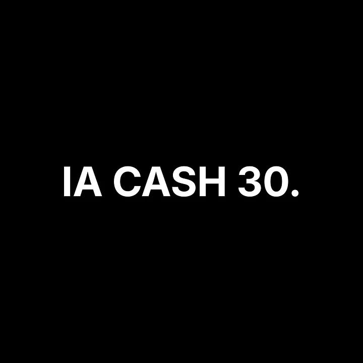 Ivora — IA Cash 30D · screenshot 1 of 1