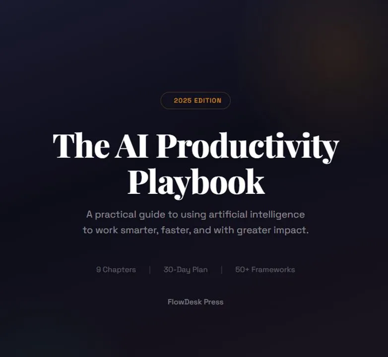 Productiv AI — AI Productivity Playbook · screenshot 1 of 1