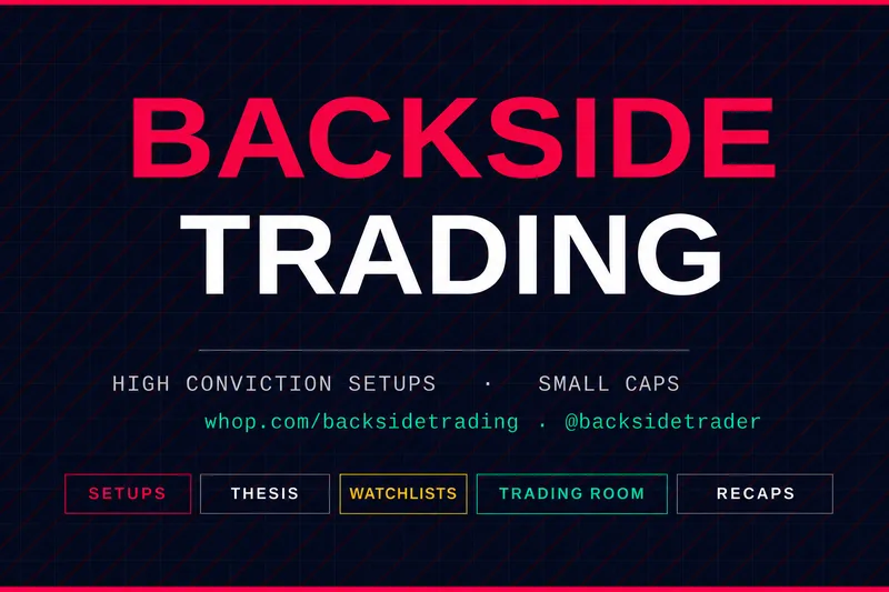 BacksideTrading Stocks — BacksideTrading – Stocks Setups · screenshot 1 of 3