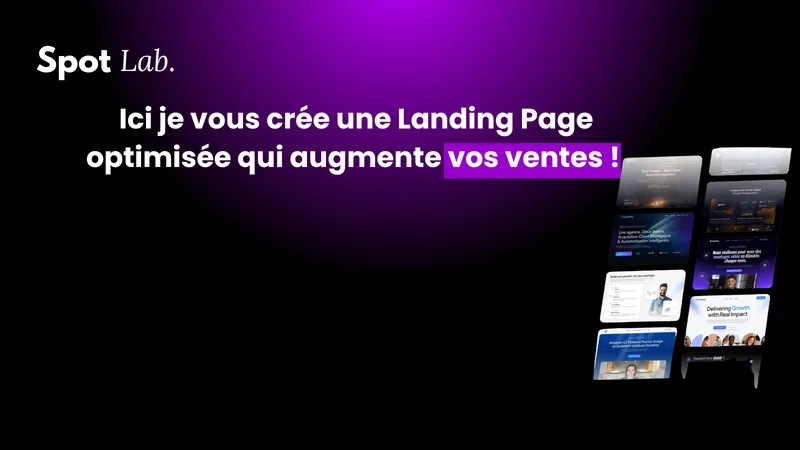 SpotLab — Landing Page | SpotLab · screenshot 1 of 2