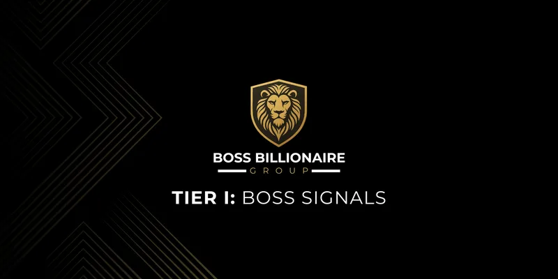 Boss Billionaire Group — TIER I: BOSS SIGNALS · screenshot 1 of 1