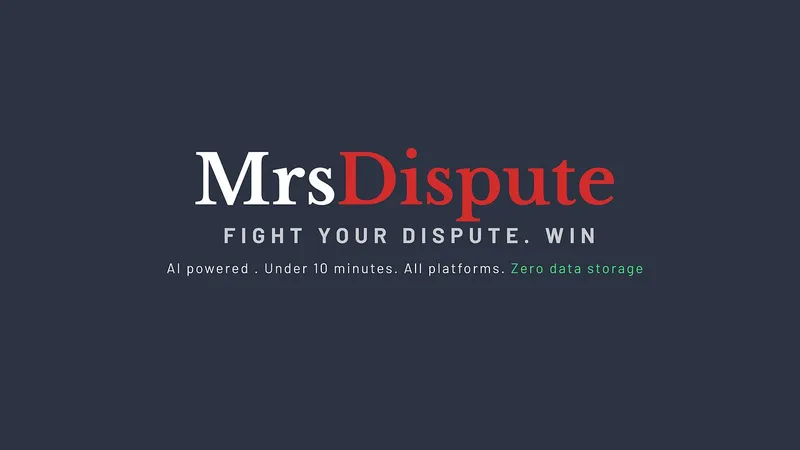 MrsDispute — Starter · screenshot 1 of 1