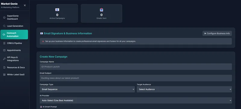 DubD Products  — Market Genie: Your AI Marketin · screenshot 3 of 6