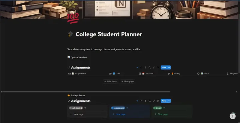Clario — College Student Planner · screenshot 2 of 6