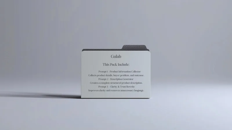 Gulab — AI PRODUCT DESCRIPTION TOOL · screenshot 2 of 2