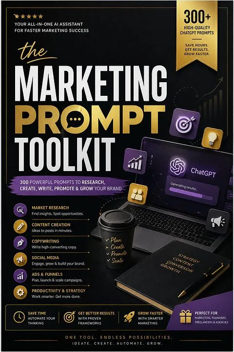 DesignCrate — Marketing prompt toolkit · screenshot 1 of 1